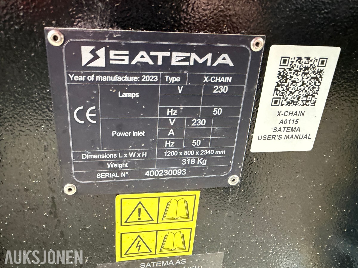 2023 X-Chain 4x160W LED Heavy Duty lysmaster