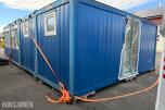 2009 Brakkerigg med flere moduler – kjøkken, garderobe, WC og oppholdsrom med flere moduler – kjøkken, garderobe, WC og oppholdsrom - 4 stykk brakker