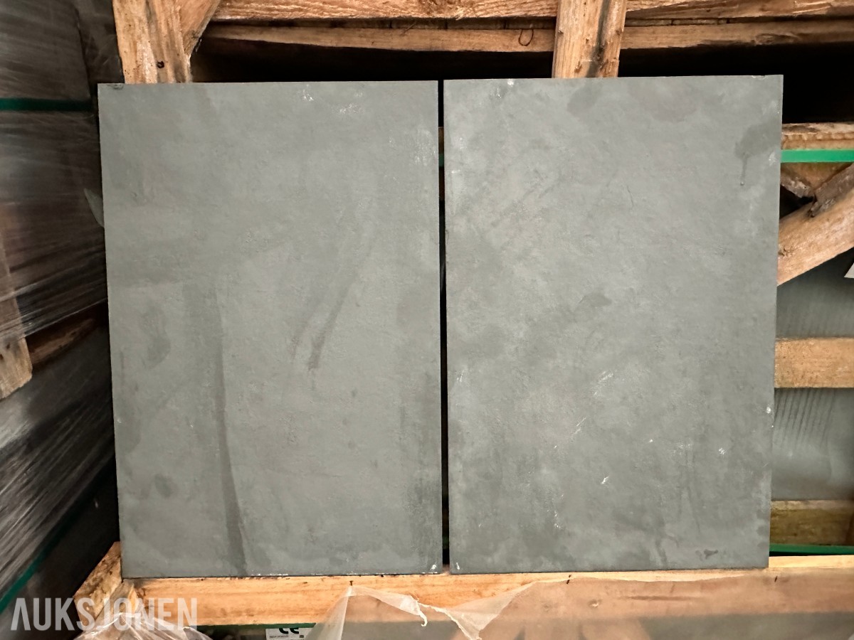 48.6 m2 Atlantic Grey Skiferflis 40x60 - 270 stk