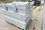 2024 mobiSTEEL-1000 liter 1000L ADR-godkjent dieseltank.