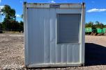 Containex 20-fots mannskapsbrakke / kontorbrakke med inventar