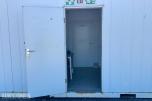 Containex 20-fots mannskapsbrakke / kontorbrakke med inventar