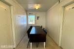 Containex 20-fots mannskapsbrakke / kontorbrakke med inventar