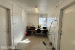 Containex 20-fots mannskapsbrakke / kontorbrakke med inventar