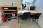 Containex 20-fots mannskapsbrakke / kontorbrakke med inventar