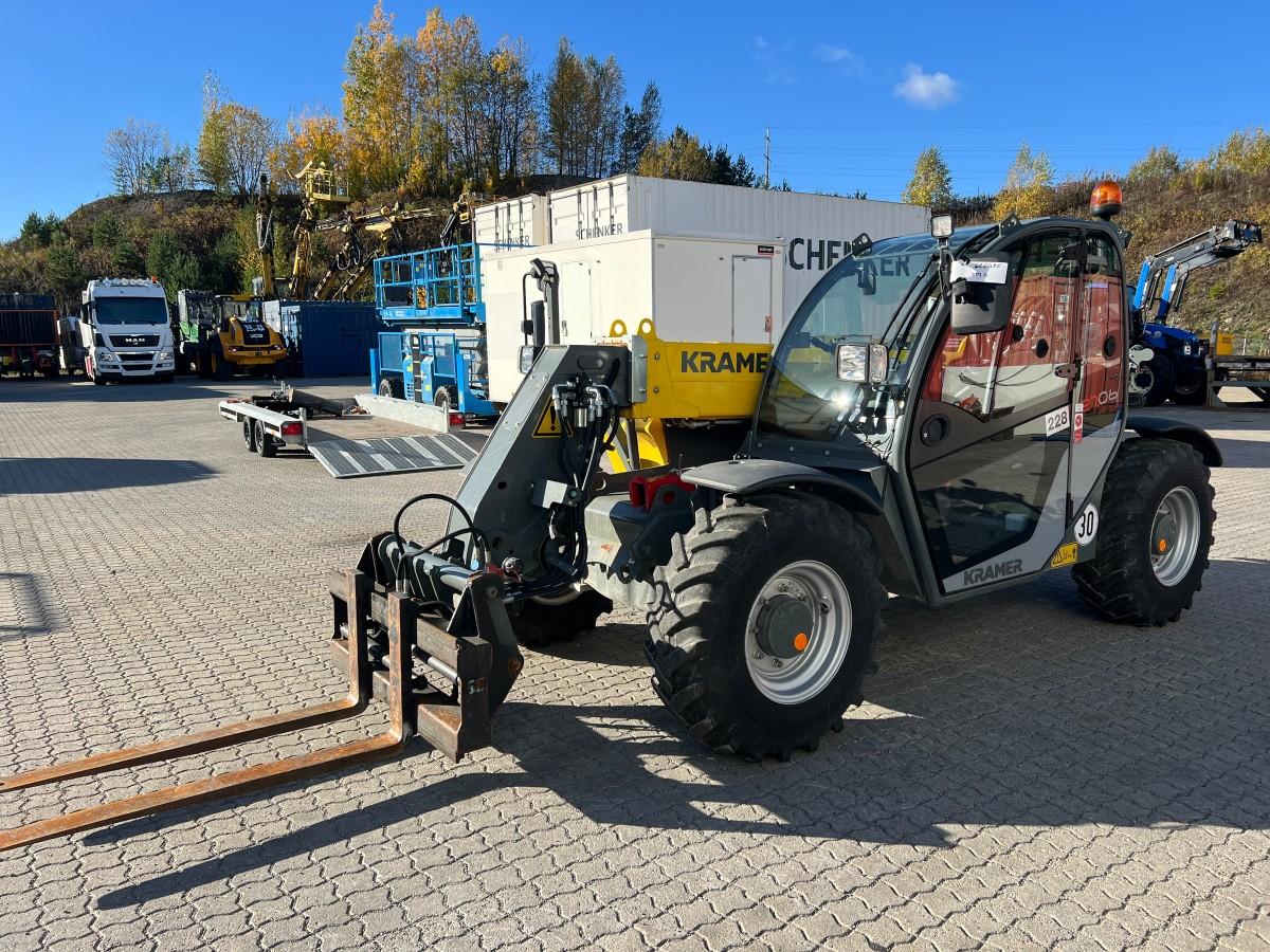 2024 KramerAllrad 2706 teleskoplaster m/hydr pllegaflel kun 531 t