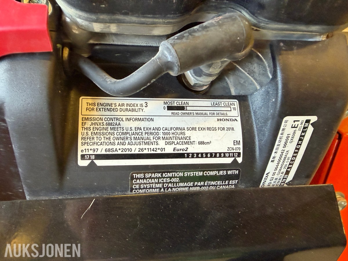 2024 Norton Clipper CSB1 P21 gulvsag med Honda GX630