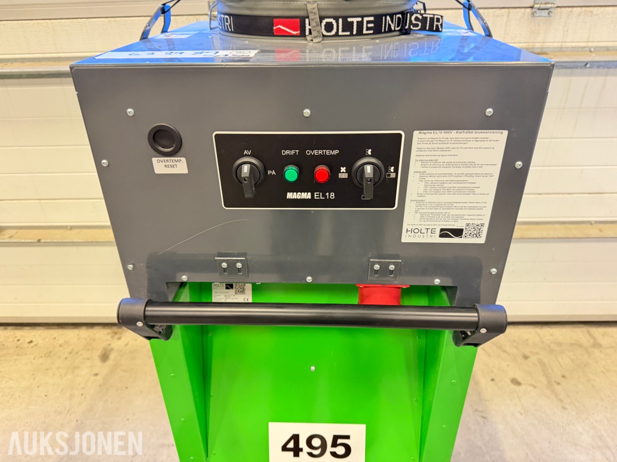 2024 MAGMA EL18 18kW/400V Byggtørker