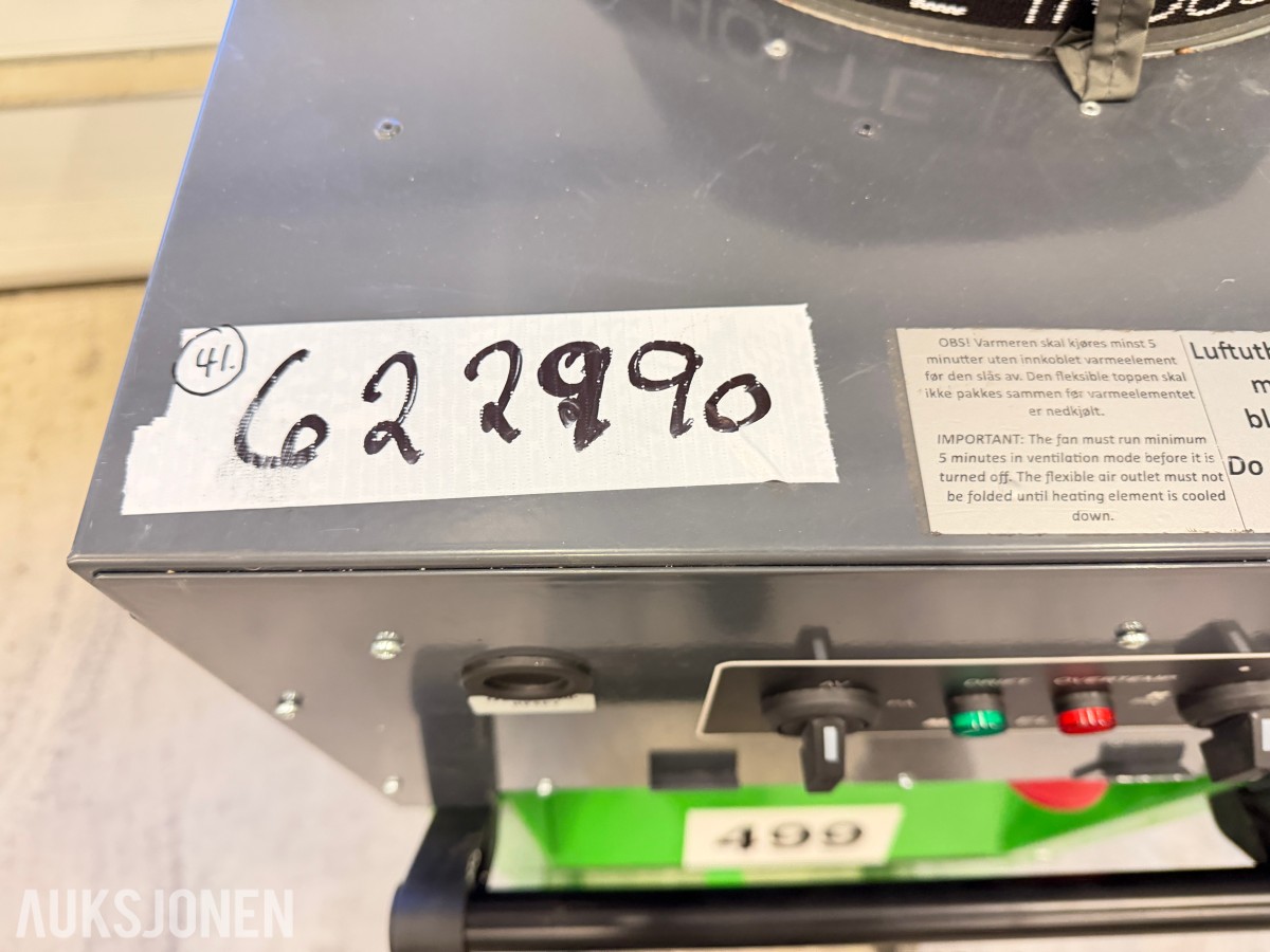 2024 MAGMA EL18 18kW/400V Byggtørker