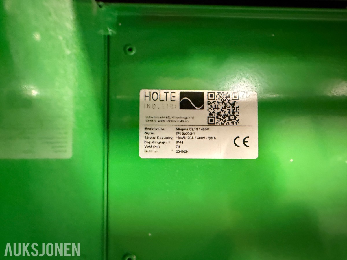 2024 MAGMA EL18 18kW/400V Byggtørker