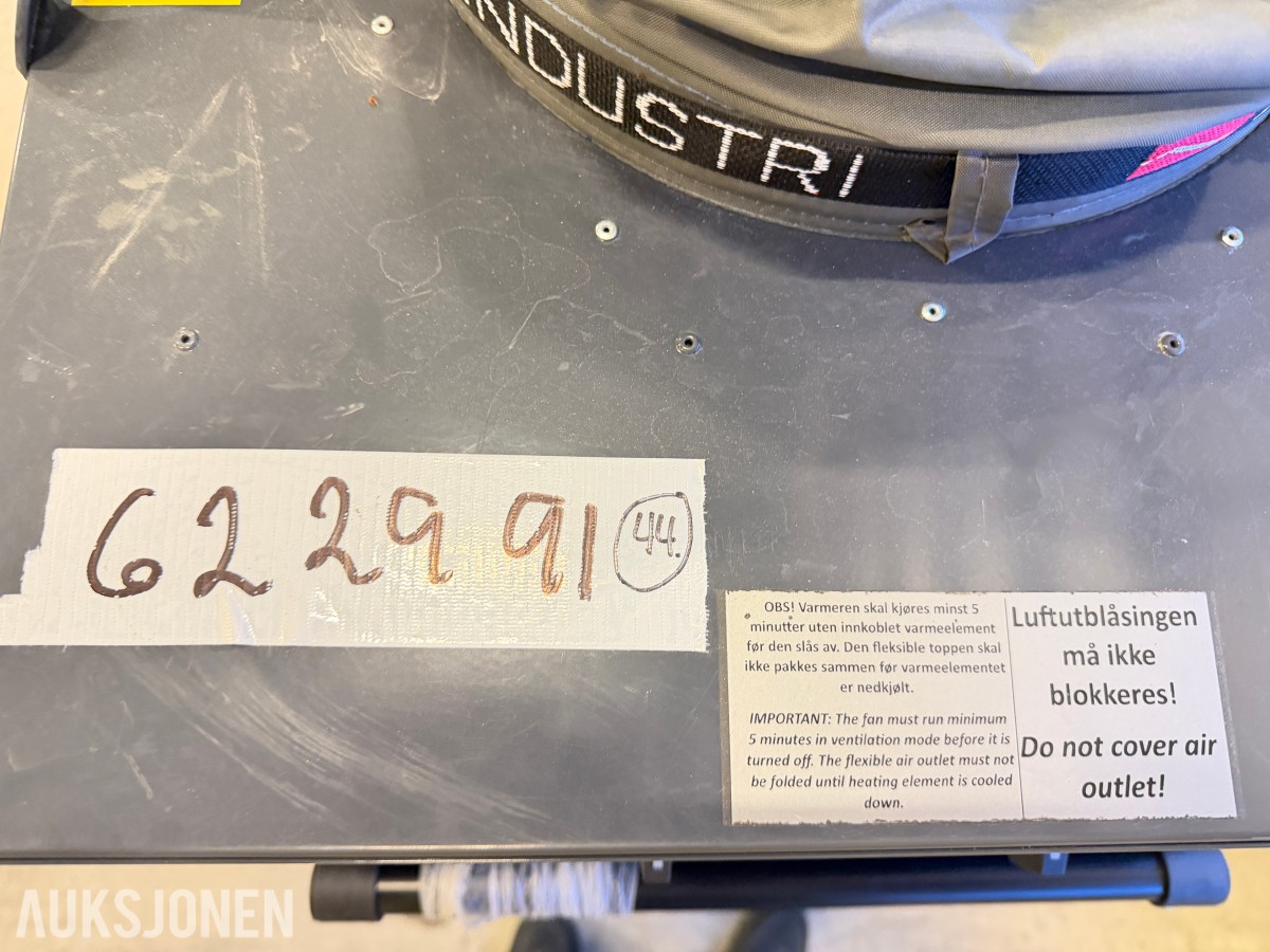 2024 MAGMA EL18 18kW/400V Byggtørker