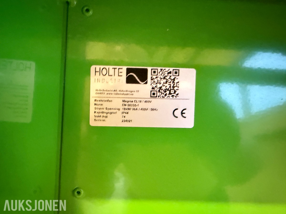 2024 MAGMA EL18 18kW/400V Byggtørker