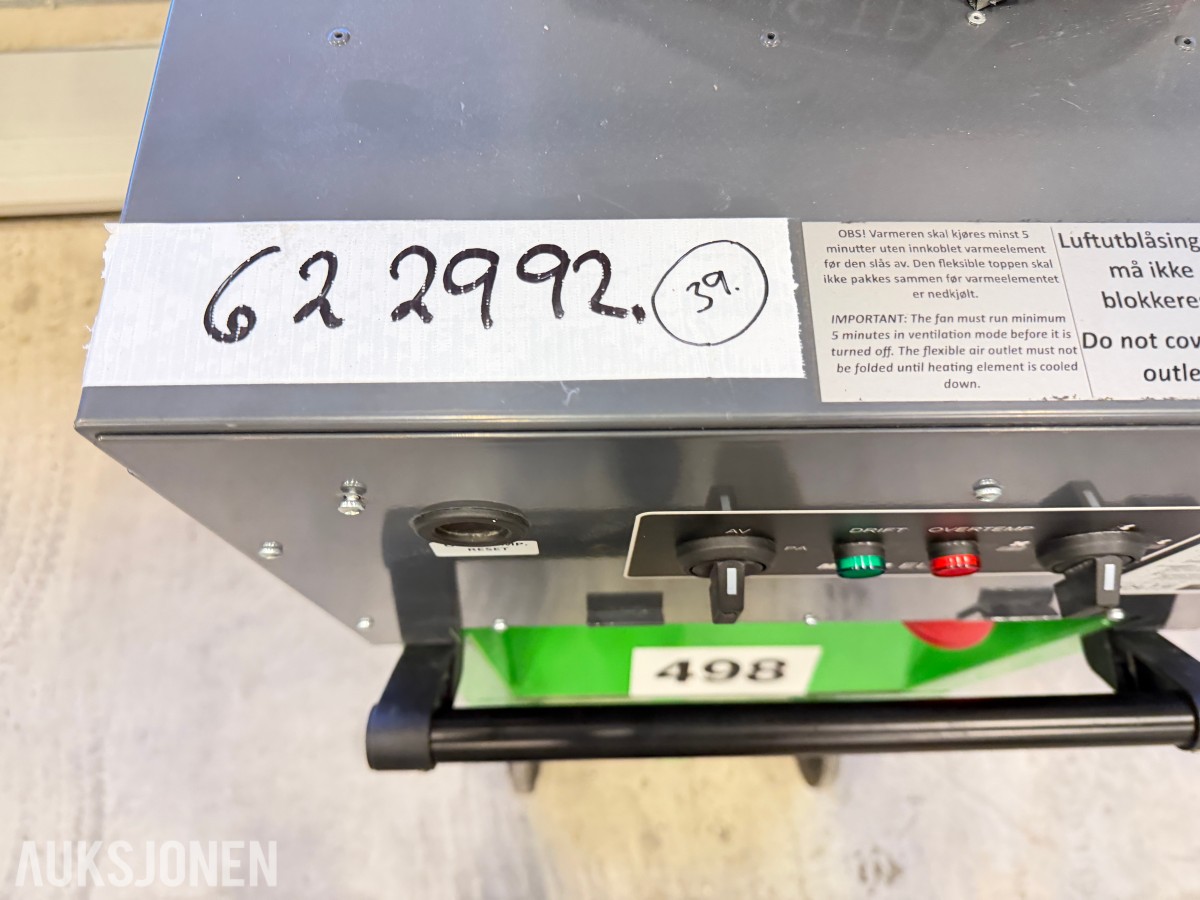 2024 MAGMA EL18 18 kW / 400 V byggtørker