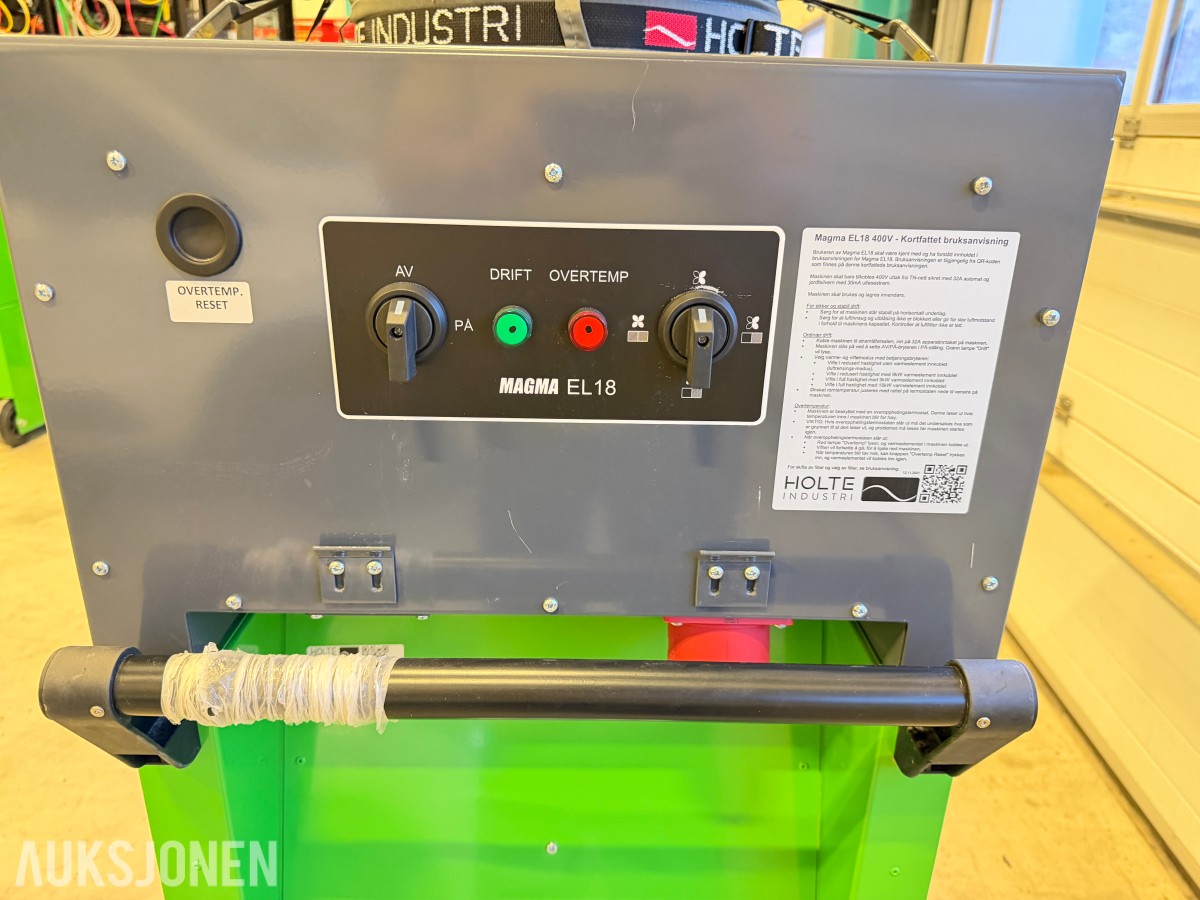 2024 MAGMA EL18 18kW/400V Byggtørker