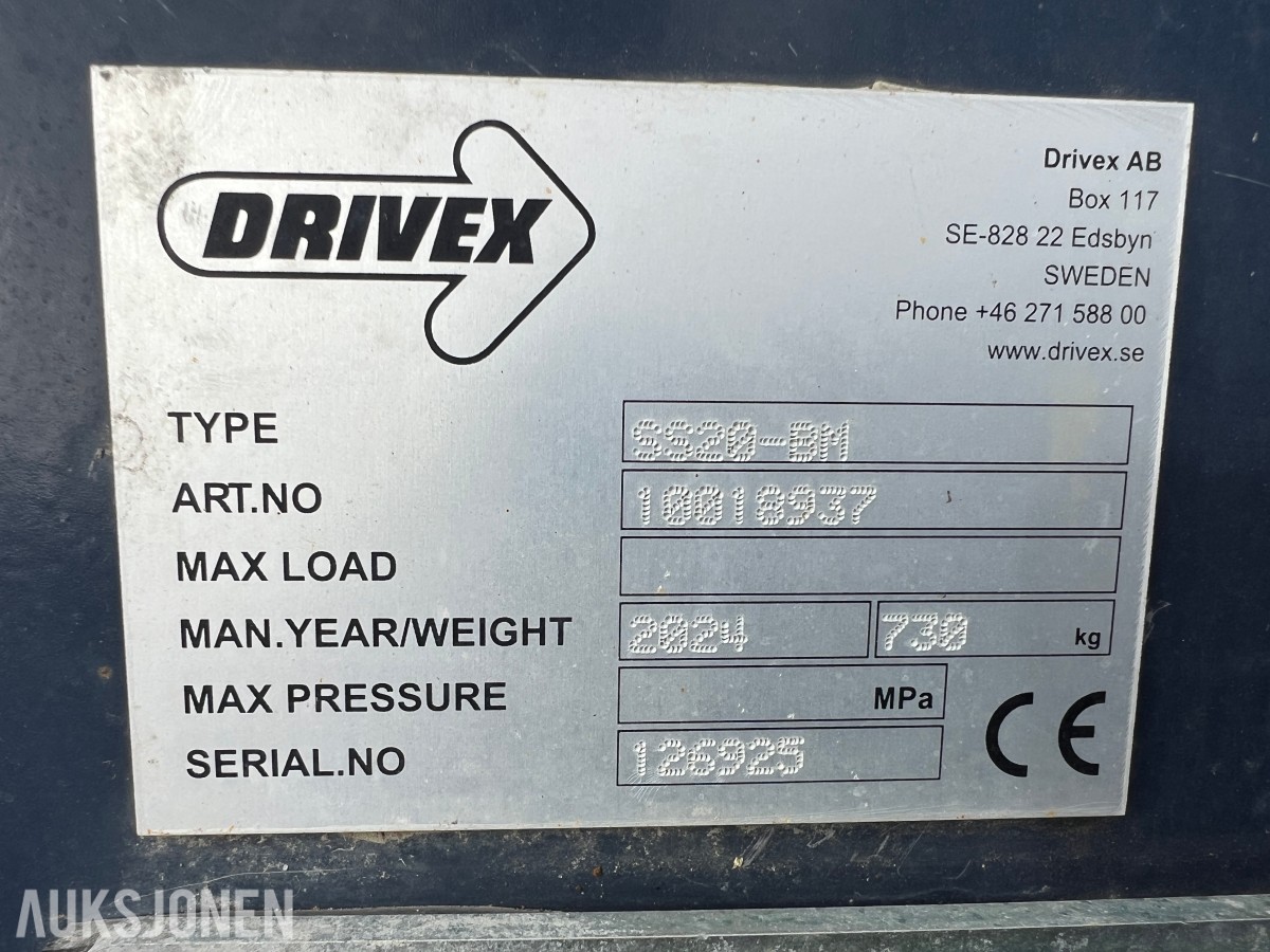 2024 Drivex SS20 strøkasse