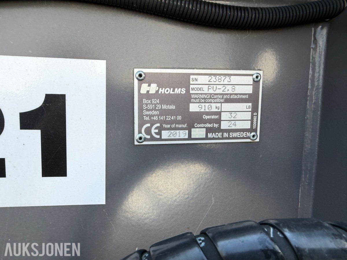 2019 Holms vikeplog PV-2.80