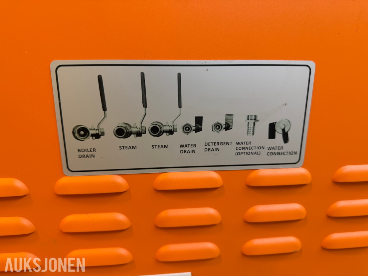 2024 Fortador Pro Elektra dampstrålevasker 400v