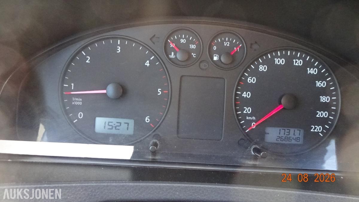 2008 Volkswagen Transporter 2.5-131 D 4MOTION, 269000km