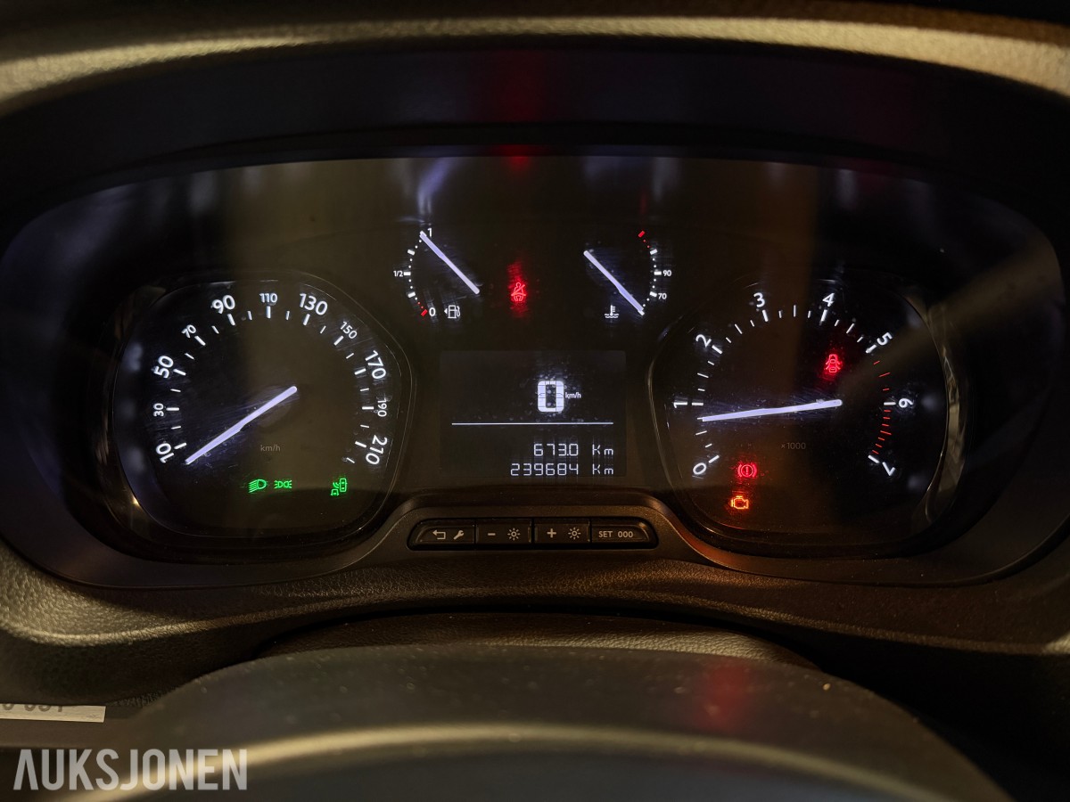 2017 Peugeot EXPERT 2.0-122 D INGEN MINSTEPRIS REP.OBJEKT