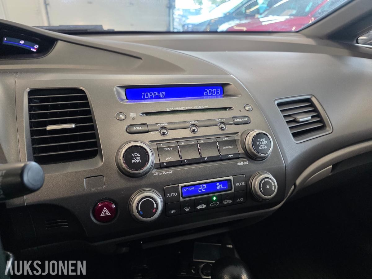2007 HONDA CIVIC HYBRID 1.3 95hk CVT AUTOMAT CRUISE SETEVARME