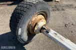 Løs tilhengeraksel med Bridgestone 285/70 R19.5