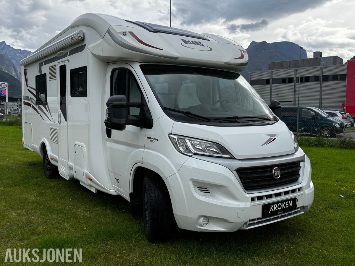 2018 Mclouis Campingbil MC4-75 - 4 sitteplasser - 4 sengeplasser - WC - Dusj - Nyttelast 1197kg - EU ok til juli 2027