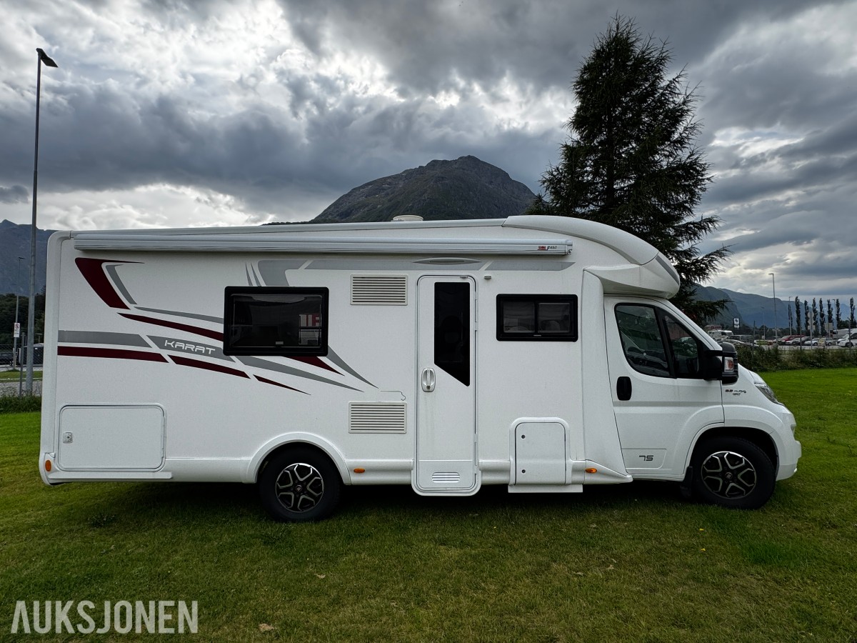 2018 Mclouis Campingbil MC4-75 - 4 sitteplasser - 4 sengeplasser - WC - Dusj - Nyttelast 1197kg - EU ok til juli 2027