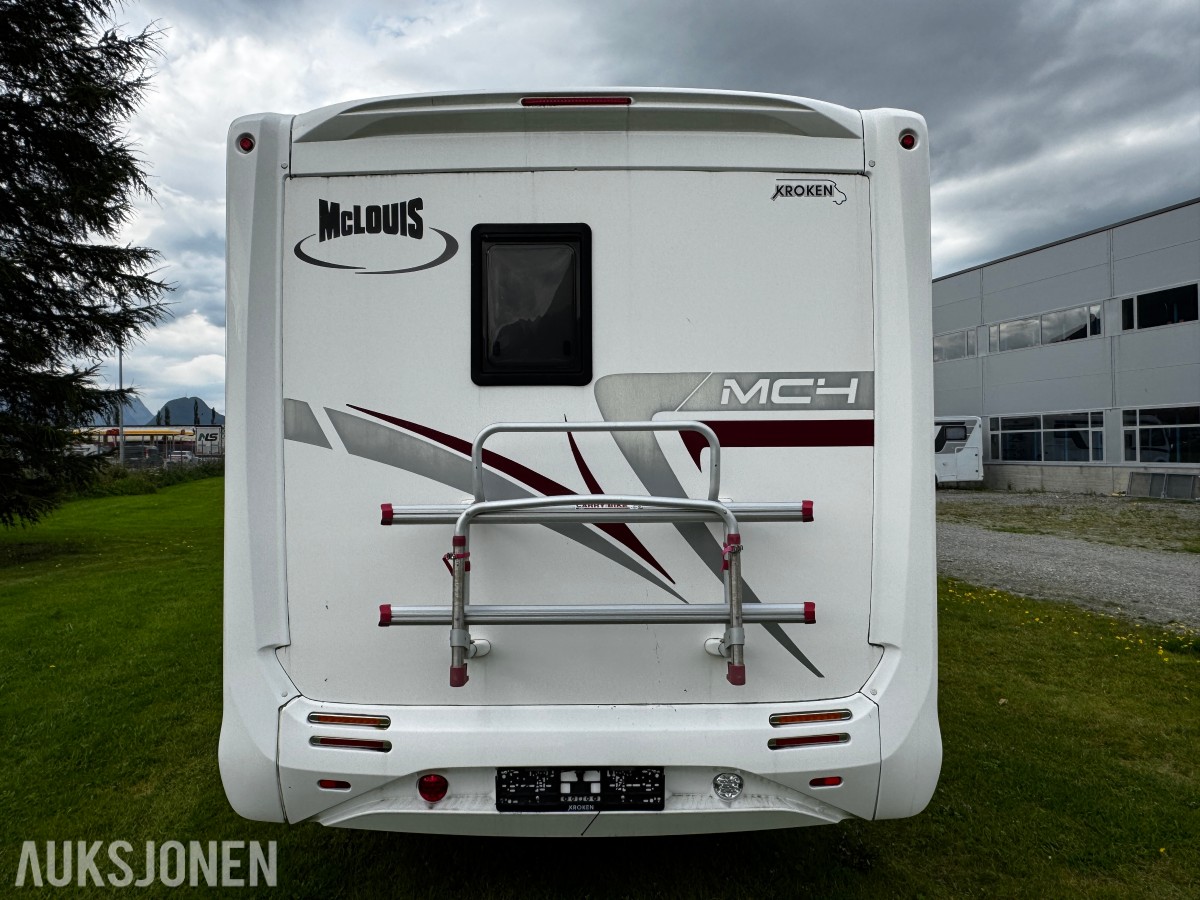 2018 Mclouis Campingbil MC4-75 - 4 sitteplasser - 4 sengeplasser - WC - Dusj - Nyttelast 1197kg - EU ok til juli 2027