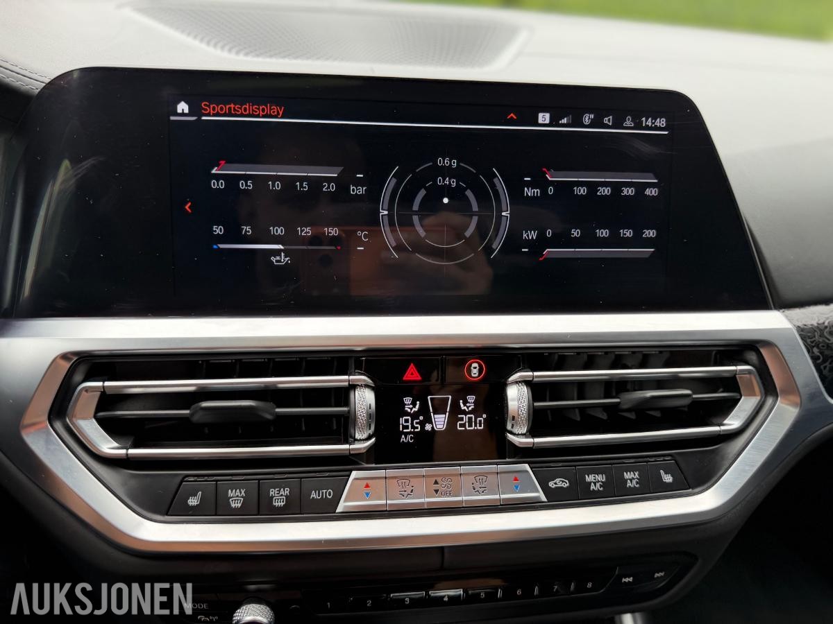 2019 BMW 3-serie, 330i, 76800km, Automat, S+V dekk