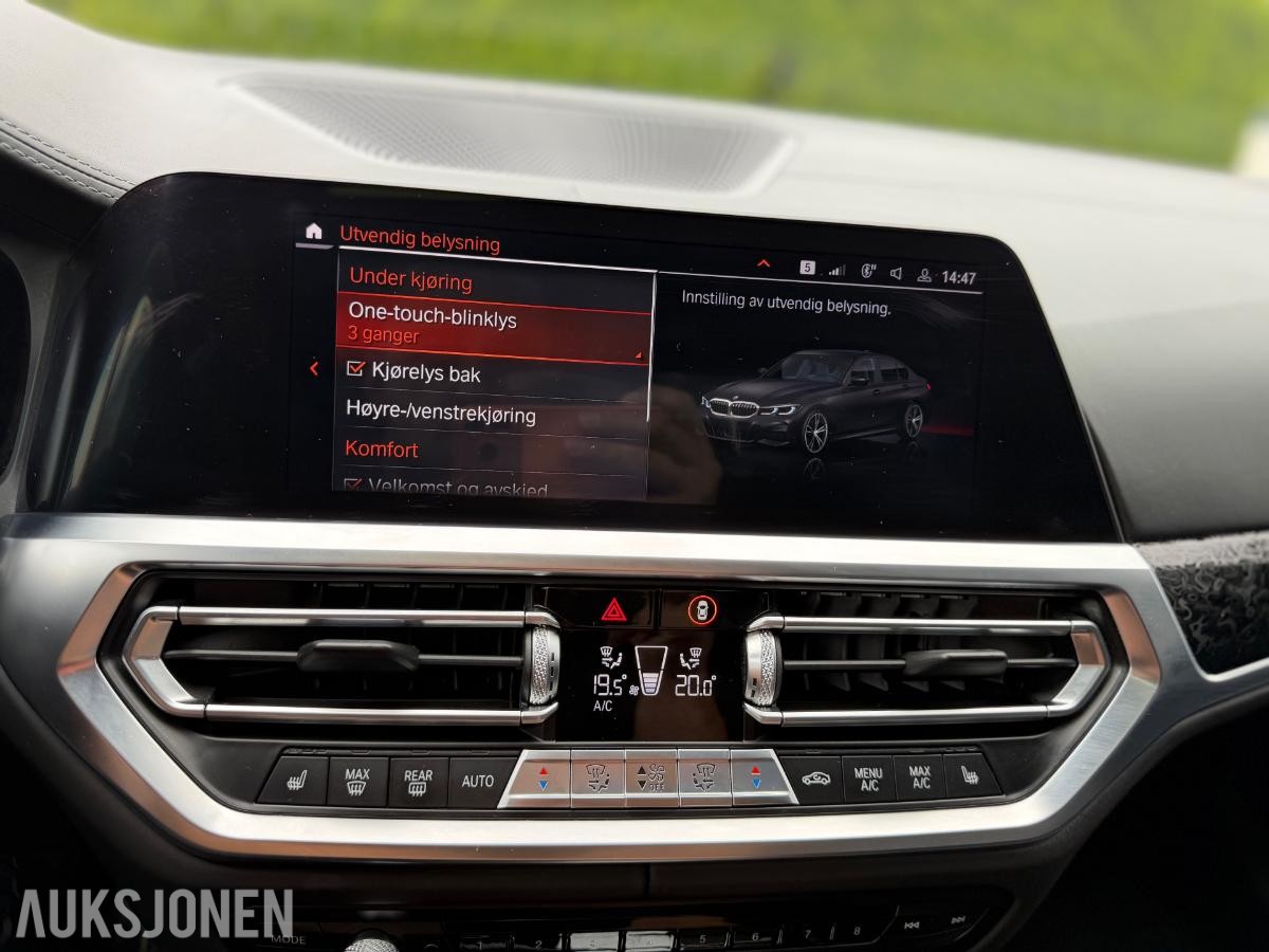 2019 BMW 3-serie, 330i, 76800km, Automat, S+V dekk