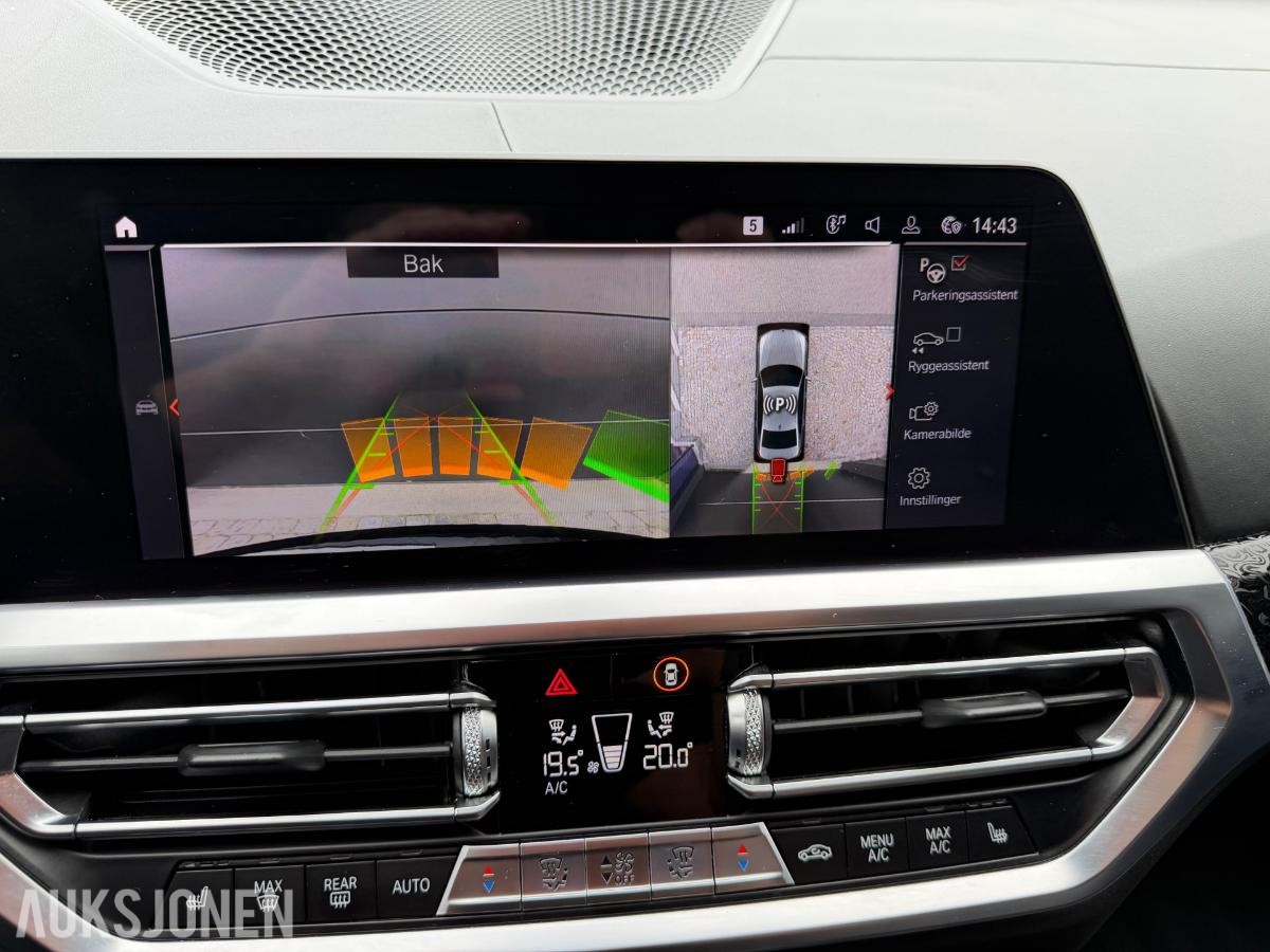 2019 BMW 3-serie, 330i, 76800km, Automat, S+V dekk