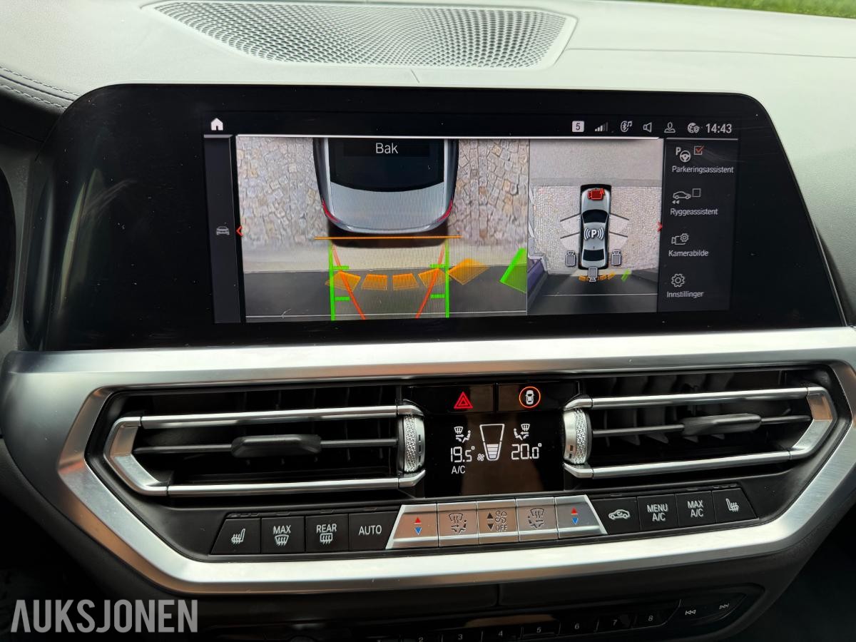 2019 BMW 3-serie, 330i, 76800km, Automat, S+V dekk