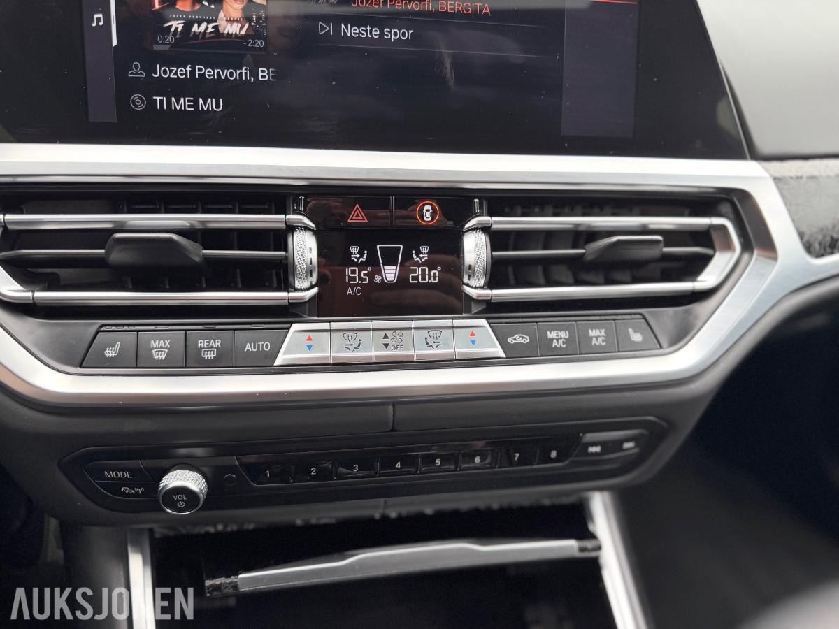 2019 BMW 3-serie, 330i, 76800km, Automat, S+V dekk