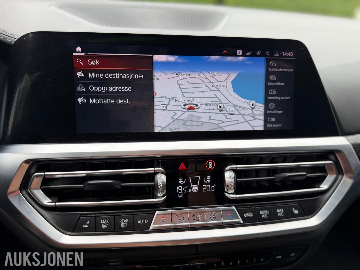2019 BMW 3-serie, 330i, 76800km, Automat, S+V dekk
