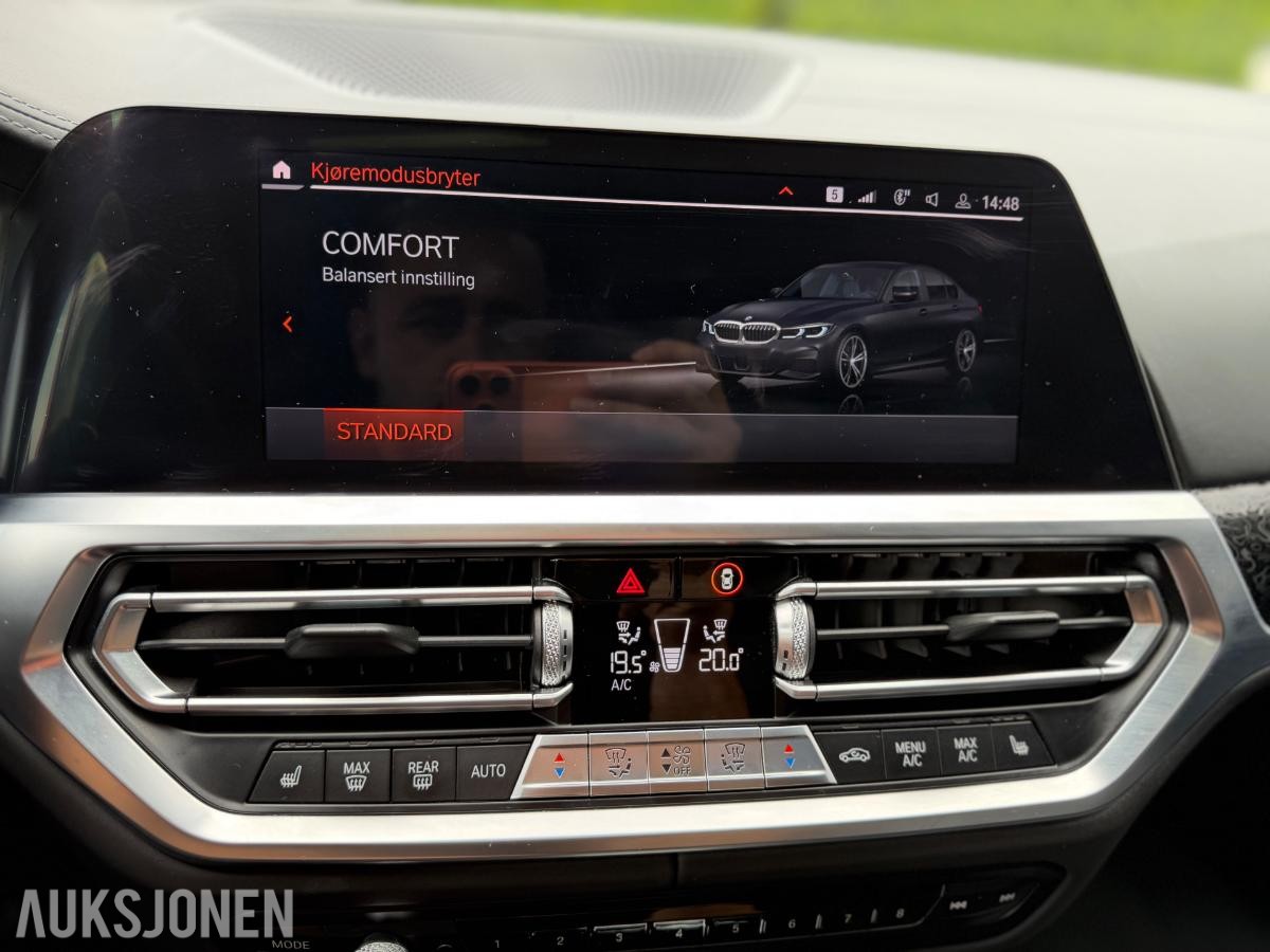 2019 BMW 3-serie, 330i, 76800km, Automat, S+V dekk