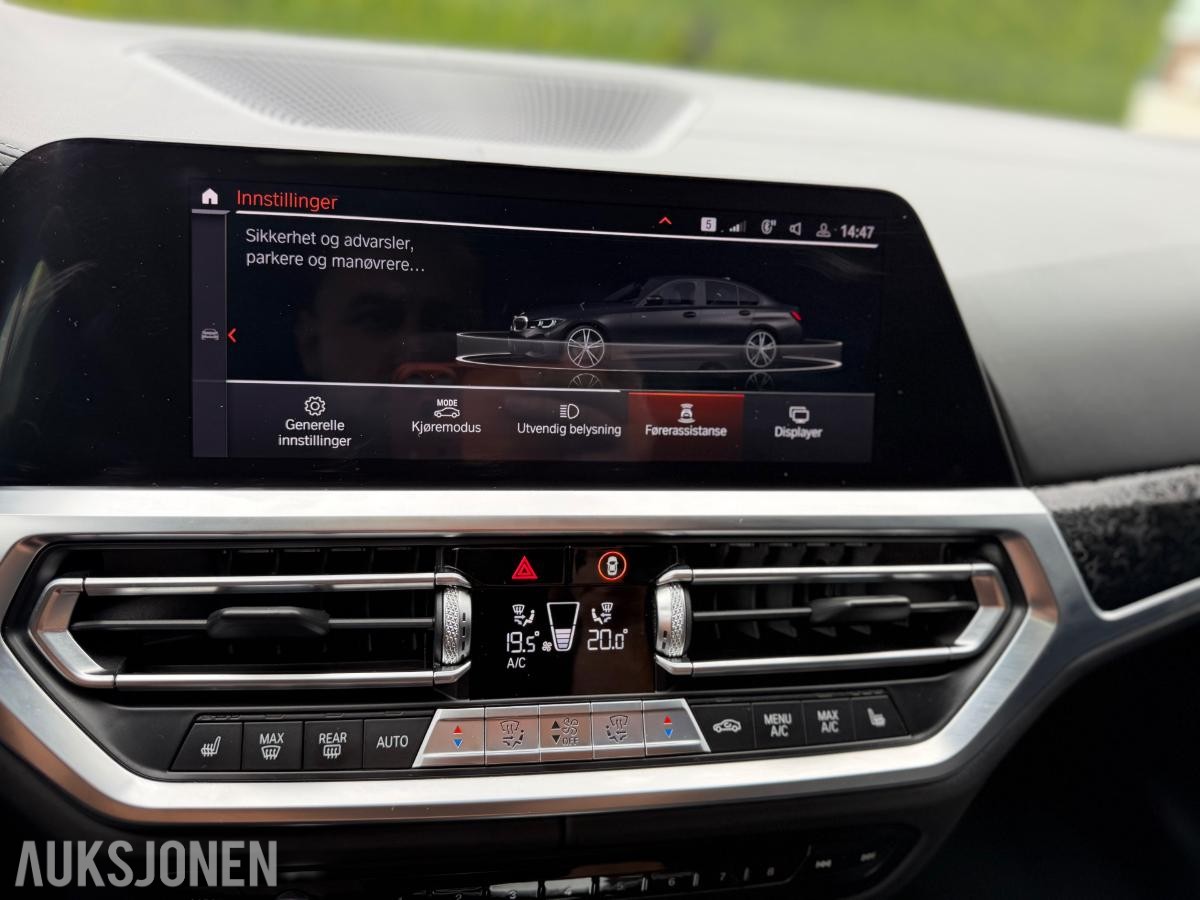 2019 BMW 3-serie, 330i, 76800km, Automat, S+V dekk