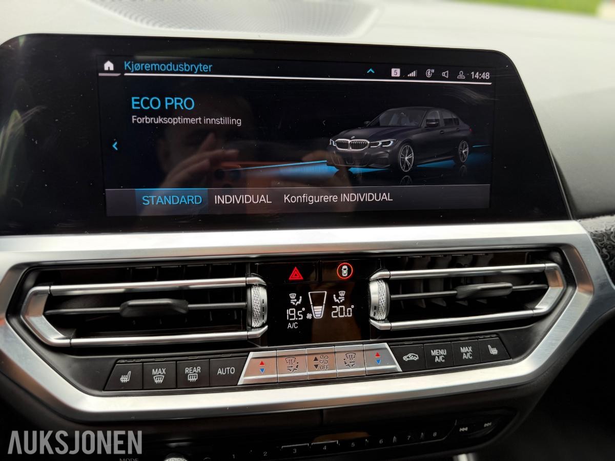 2019 BMW 3-serie, 330i, 76800km, Automat, S+V dekk