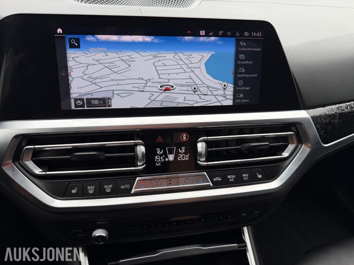 2019 BMW 3-serie, 330i, 76800km, Automat, S+V dekk