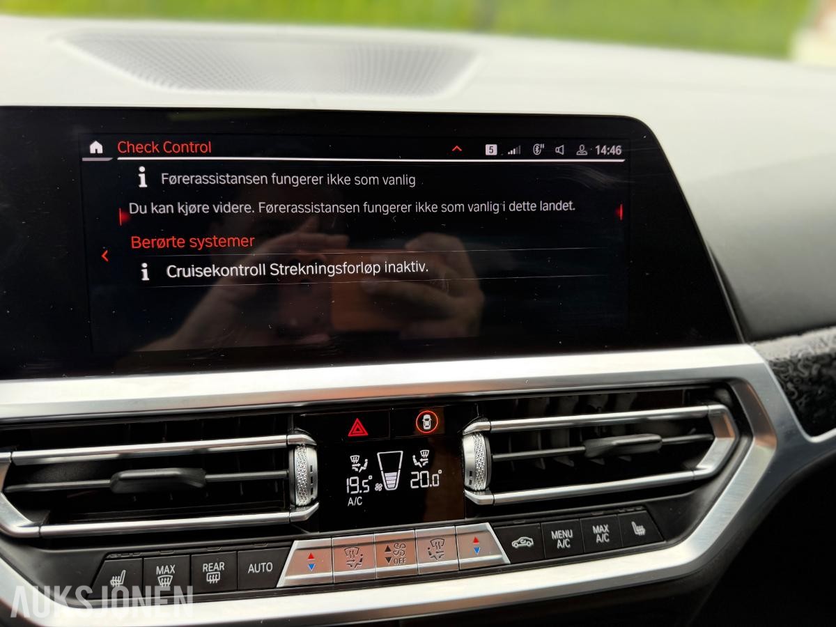 2019 BMW 3-serie, 330i, 76800km, Automat, S+V dekk