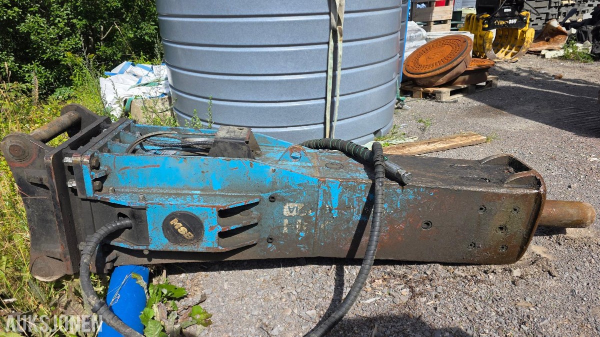 MSB MS700H hydraulisk hammer – ca. 750 kg
