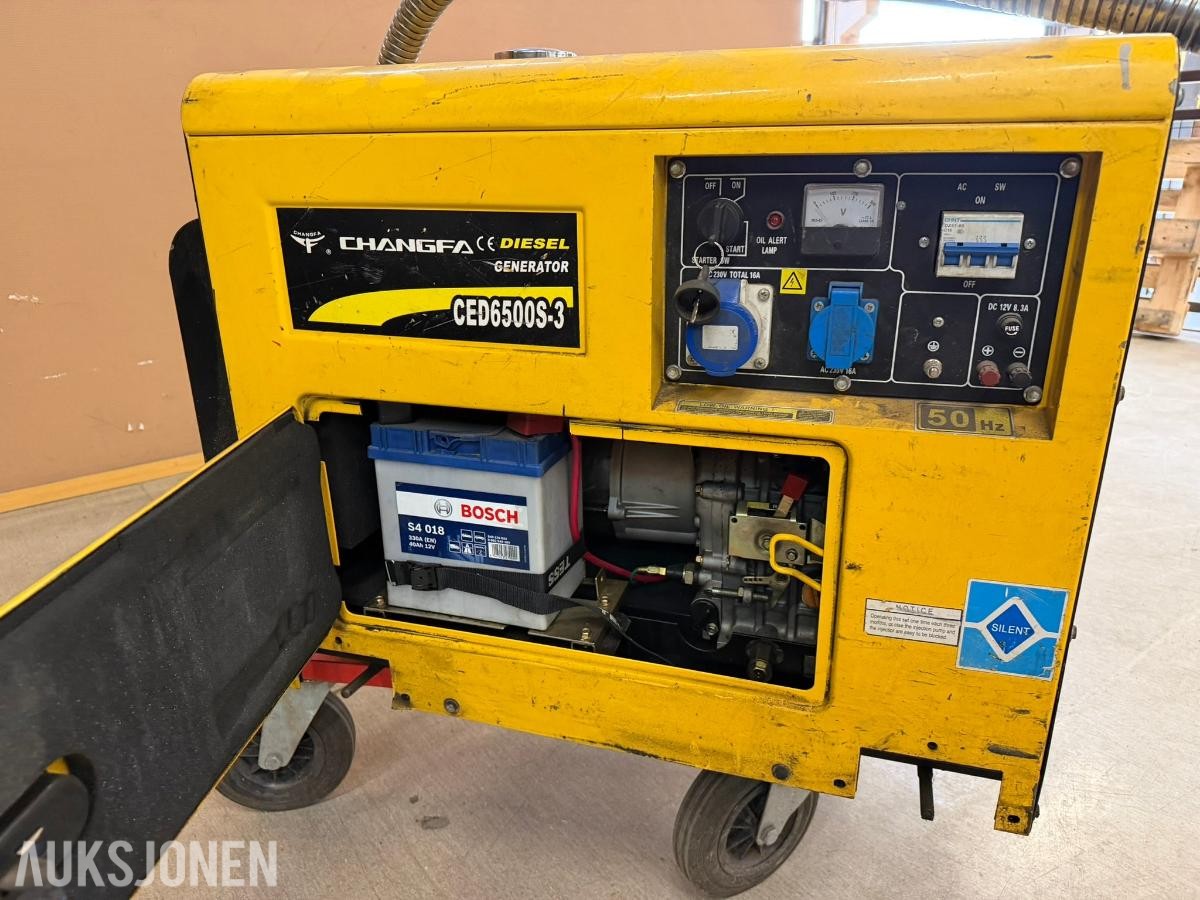 CED6500S-3 Dieselaggregat