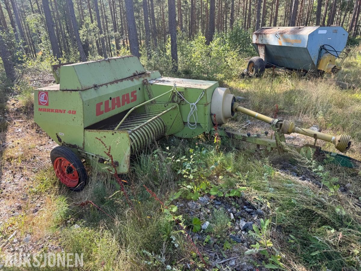 Claas markant 40 firkantballepresse