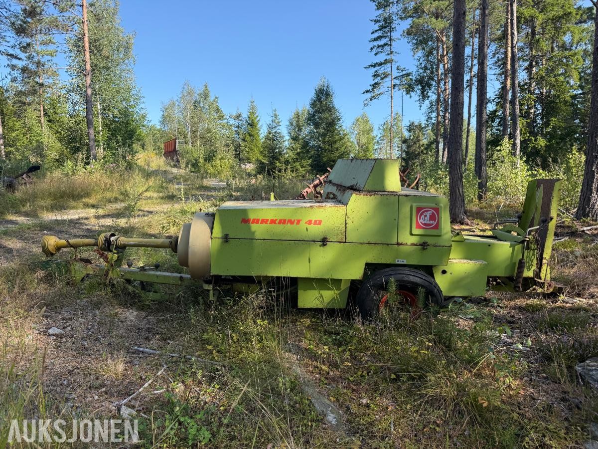 Claas markant 40 firkantballepresse