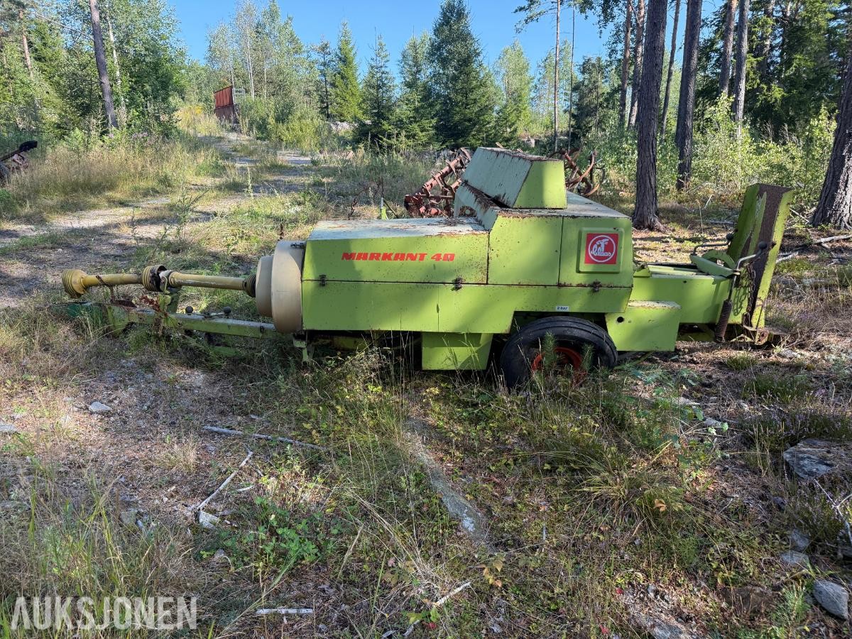 Claas markant 40 firkantballepresse