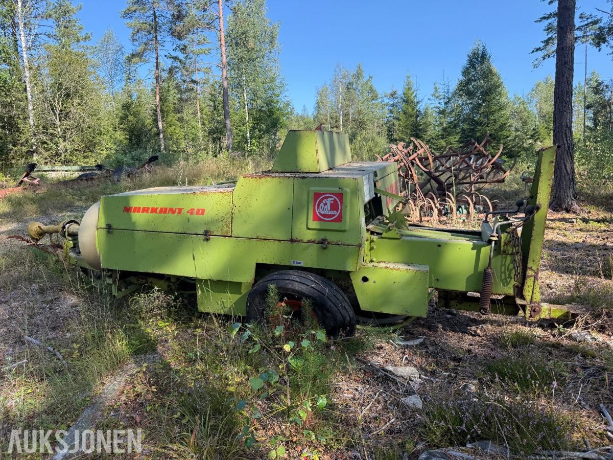 Claas markant 40 firkantballepresse