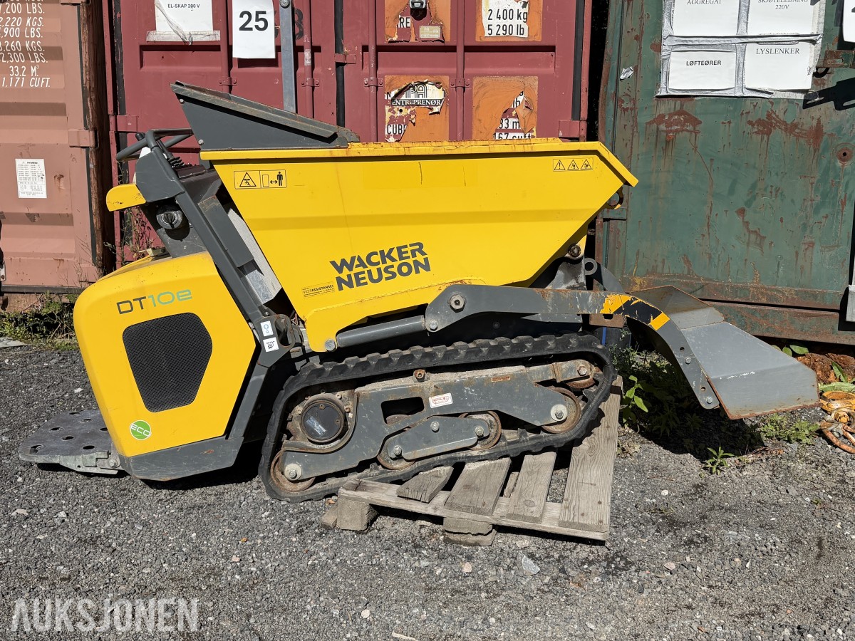 2023 Wacker Neuson DT10e beltedumper, ingen minstepris, rep.objekt