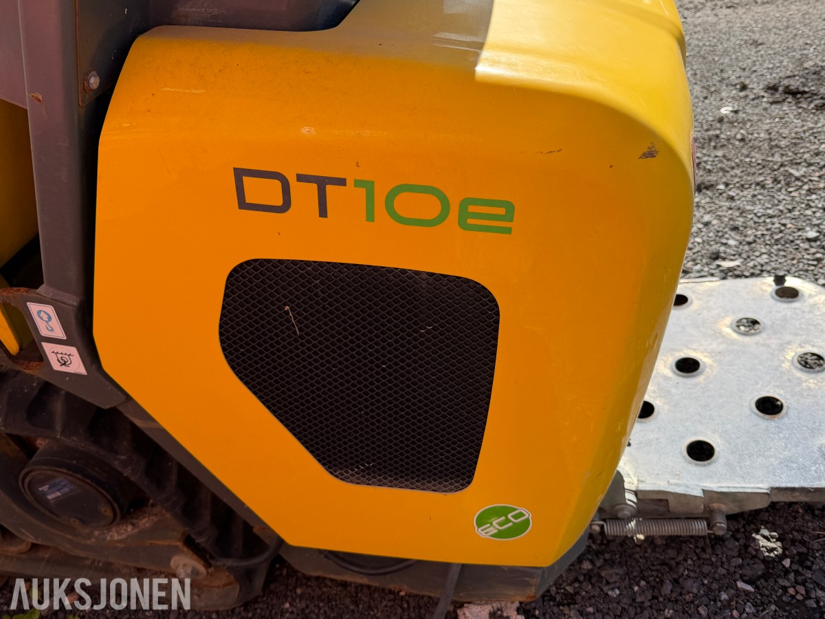 2023 Wacker Neuson DT10e beltedumper, ingen minstepris, rep.objekt