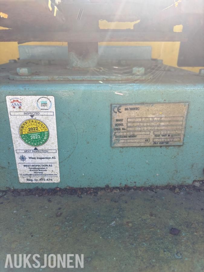 1995 Yanmar C80R2 Beltedumper - mva fri