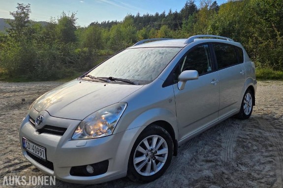 2008 Toyota Corolla Verso 1.8, Automat, 7 seter, Cruisekontroll, Ryggekamera, S+V dekk