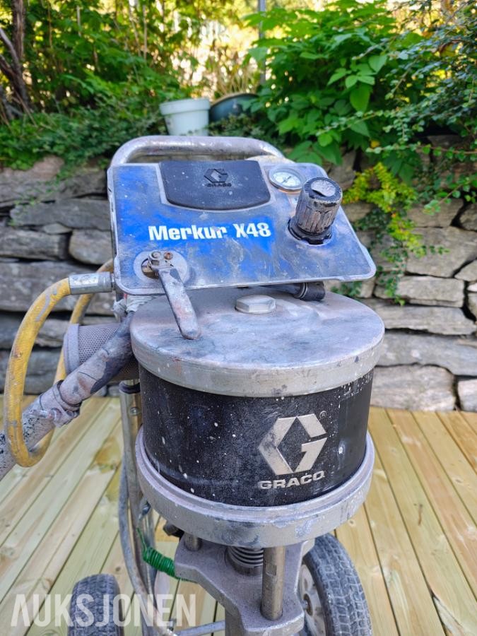 2022 Graco Merkur X48 luftdrevet sprøytepumpe